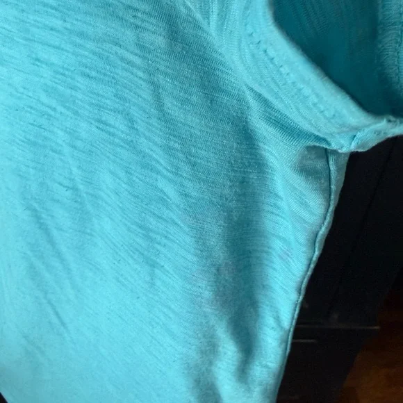 Lilly Pulitzer Vibrant Blue Short Sleeve Tee - Picture 3 of 4